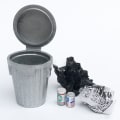 Miniatyrbillede 5 af 10: Simulation Trash 1:12 Dukkehus Trash 1 1 1