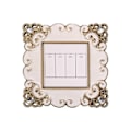 Miniatyrbild 1 av 10: Enkelljusbrytare Cover Socket Surround Frame 05 05 05