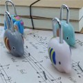 Miniatyrbillede 8 af 8: Ciffer Adgangskode Lås Sovesal Skab Lås Rygsæk Lynlås Lås Random Color