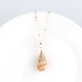 Pikkukuva 3 / 10: Boho Conch Shell Kaulakoru Natural Seashell Riipukset 3 3 3