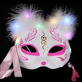 Miniatyrbilde 7 av 10: LED Mask Foxes Mask TYPE C TYPE C Type C