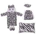 Pikkukuva 1 / 10: 6 kpl nukkemakuupussisarja set tohvelit ZEBRA ZEBRA zebra