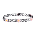 Miniatyrbillede 5 af 10: Stretch Choker Halskæde Gothic Elastiske Halskæder Multi Farver