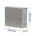 Miniatyrbillede 2 af 8: Underseng Opbevaringstaske Garderobe Tøj Opbevaringsboks SORT Black
