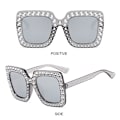 Pikkukuva 9 / 10: Crystal Suuret aurinkolasit Diamond aurinkolasit C4 C4 C4