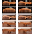 Miniatyrbillede 6 af 10: 2 stk Peach Wood Comb Fintand Comb 8 8 8