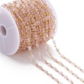 Pikkukuva 5 / 10: 1 Meter Cube Beads Ketjut Helmiketju LÄPINÄKYVÄ transparent