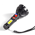 Miniatyrbillede 9 af 10: Eksplosion LED lommelygte USB genopladelig lys søgelygte
