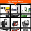 Miniatyrbillede 8 af 10: Lige spalteboring Boreboring Tapning M5 M5 M5