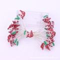 Miniatyrbillede 1 af 10: 3D Mushroom Lamp String Lamper Mushroom 2M 20LED-BATTERI 2M 2m 20Led-Battery