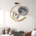 Miniatyrbillede 2 af 10: 1 sæt kvarts vægur Bevægelsesmekanisme GULD TYPE C TYPE C gold Type C-Type C