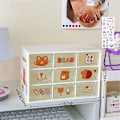 Pikkukuva 1 / 10: Storage Box Desktop Organizer 9 GRIDS WHITE 9 GRIDS WHITE 9 grids white
