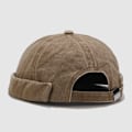 Pikkukuva 2 / 10: Brimless Docker Cap Skullcap Hatut KHAKI khaki