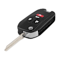 Miniatyrbild 6 av 10: Bilnyckelskal Case 2 PLUS 1 KNAPP 2 PLUS 1 KNAPP 2 Plus 1 Button