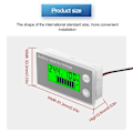 Miniatyrbilde 2 av 10: Batterikapasitetsindikator Digital voltmeter D D D