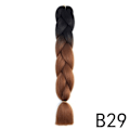 Pikkukuva 1 / 10: Jumbo Braid Braiding -hiustenpidennys 1 1 1