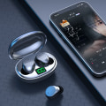 Miniatyrbilde 4 av 10: Trådløse Bluetooth-hodetelefoner TWS WHITE white