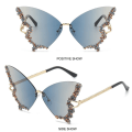 Miniatyrbilde 4 av 10: Butterfly solbriller Lilla solbriller for kvinner GRADIENT PINK Gradient pink