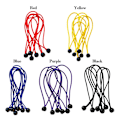 Miniatyrbillede 2 af 10: 5 stk Elastisk rebbold Bungee ledning SORT Black