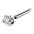 Miniatyrbillede 1 af 10: Rustfrit stål Kødtenderizer Rolling Steak Wheel Meat Hammer