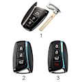 Pikkukuva 2 / 10: Car Key Shell Auto Remote Fob Case 3 3 3