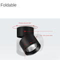 Miniatyrbilde 5 av 10: Spot LED Spots Lampe SORT 10W KALDT LYS 10W KALDT LYS black 10W Cold Light-10W Cold Light