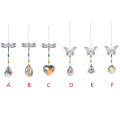 Miniatyrbilde 3 av 7: Crystal Prism Sun Catchers F F F