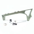 Miniatyrbillede 3 af 10: Vinklet Forgreb Buet Frontgreb SORT M-LOK M-LOK black M-lok-M-lok