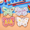 Pikkukuva 3 / 3: Butterfly Slices Tyhjä keskeneräinen etiketti
