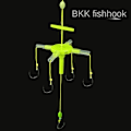 Miniatyrbild 2 av 6: Five Claw Square Bait Fishhooks Explosion String Hook 9 9 9
