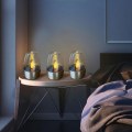 Miniatyrbild 3 av 8: Solar Light LED Candle Light CAPPED OCH ROKT LOCKAD OCH ROKT Capped and smoked