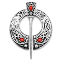 Miniatyrbilde 1 av 10: Viking Brosje Skjerf Brosje SILVER STYLE-4 STYLE-4 Silver Style-4-Style-4