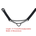 Miniatyrbillede 2 af 10: Gothic Chain Punk Halskæde ROSE RED rose red