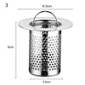 Miniatyrbilde 1 av 10: Gulvavløpsfilter nettingvasksil 3 3 3