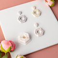 Miniatyrbillede 10 af 10: Øreringe Polymer Clay Cutter Polymer Clay Form B B B