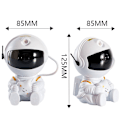 Miniatyrbillede 2 af 10: Astronaut Stars Projektor Projektorlampe SORT 1 1 black 1-1