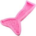 Miniatyrbillede 2 af 4: Silikone Mermaid Tail Forms Mermaid Tail Forms til chokolade