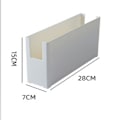 Miniatyrbillede 1 af 10: Madopbevaringsboks Organizer Box MNARROW STYLE SMAL STIL MNarrow Style