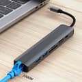 Miniatyrbilde 2 av 9: USB-C HUB USB 3.0 Expander Type-C splitter
