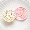 Miniatyrbilde 4 av 9: 2stk Voksforsegling Stempelhode ROSE ROSE Rose