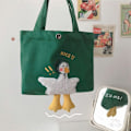 Pikkukuva 4 / 10: Canvas Tote Bag Ostoskassit D D D
