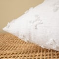Miniatyrbillede 9 af 10: 2 Stk Pudebetræk Pyntepuder Seng Dekorativ White 2 Pcs-2 Pcs