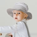 Miniatyrbillede 6 af 10: Bucket Hat Beach Cap GRÅ grey