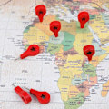Pikkukuva 5 / 6: Push Pins Thumb Tacks Travel Map Tacks