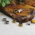 Miniatyrbillede 4 af 4: Søjle Spacer Beads Spacer Beads Kobber Stort Hul Søjlerør