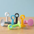 Miniatyrbilde 6 av 10: 4stk Dørstopper Dørhåndtak 4STK SORT 4STK SORT 4pcs black