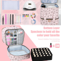 Miniatyrbilde 8 av 8: Nail Organizer Manicure Bag ROSA pink