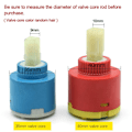 Miniatyrbilde 8 av 10: Kranhåndtak blandebatteri erstatningsdeksel C C C