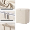 Miniatyrbillede 4 af 10: Quilt Opbevaringspose Tøj Opbevaringspose XL-60X50X70C XL-60X50X70C XL-60x50x70c