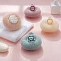 Pikkukuva 4 / 10: 2 kpl Bath Ball -hankauspyyhe BEIGE Beige